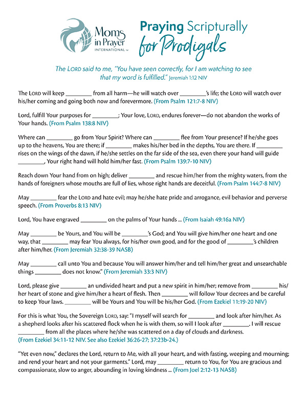 Paul's Promise: Praying Scripturally