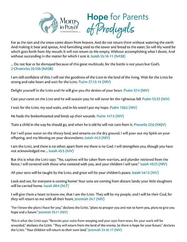 Paul's Promise: Hope for Parents of Prodigals